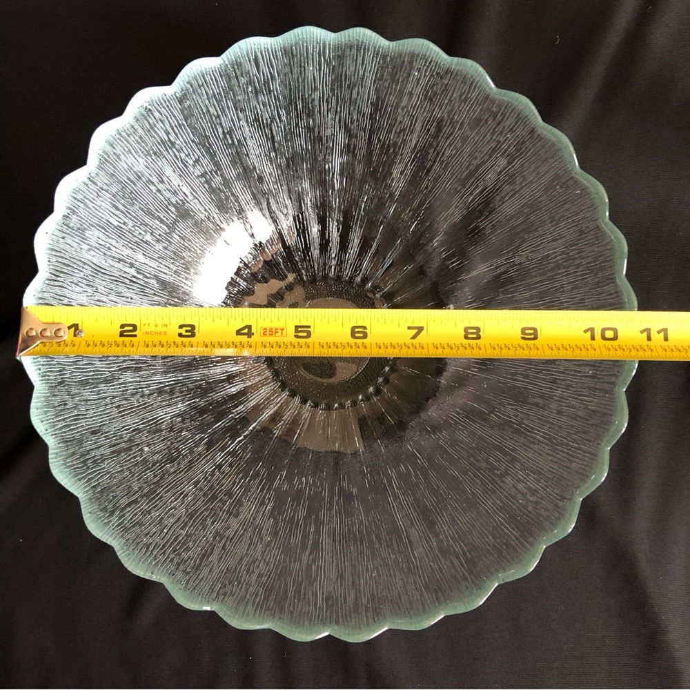 Vintage Scalloped Edged 12” Serving Bowl - Picture 13 of 14